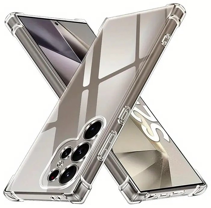 Чехол для Samsung Galaxy S24 Ultra прозрачный купить,270