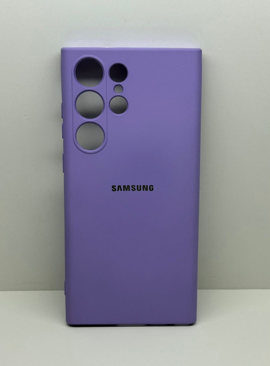 Чехол для Samsung Galaxy S23 Ultra сиреневый купить,2060