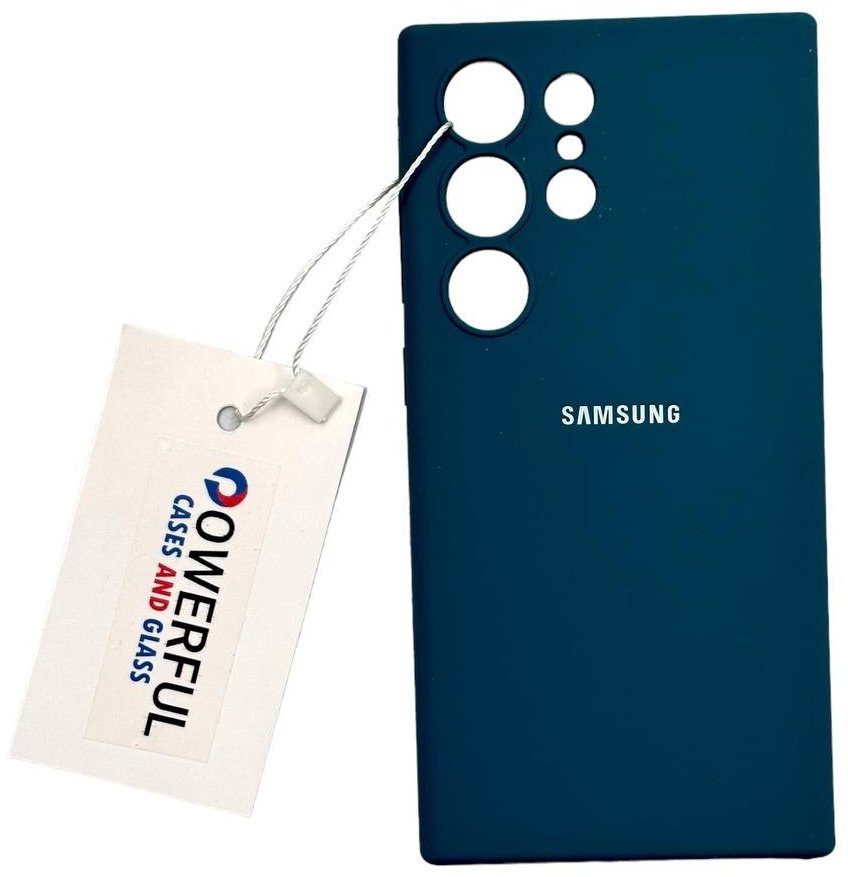 Чехол POWERFUL для Samsung Galaxy S24 Ultra синий купить,954