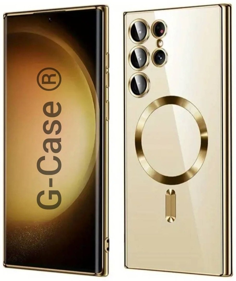 Чехол G-Case для Samsung Galaxy S23 Ultra золотой купить,520