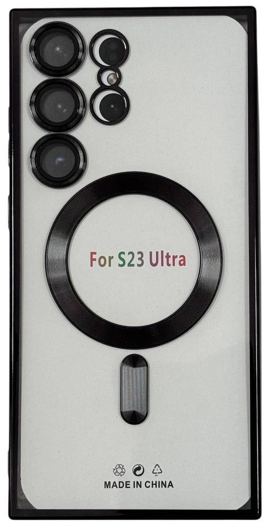 Чехол для Samsung Galaxy S23 Ultra черный купить,998