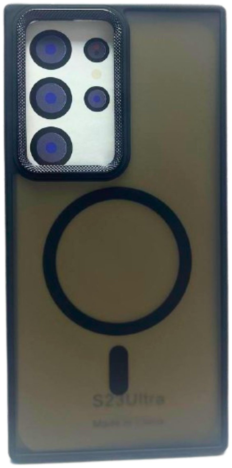 Чехол для Samsung Galaxy S23 Ultra черный купить,970