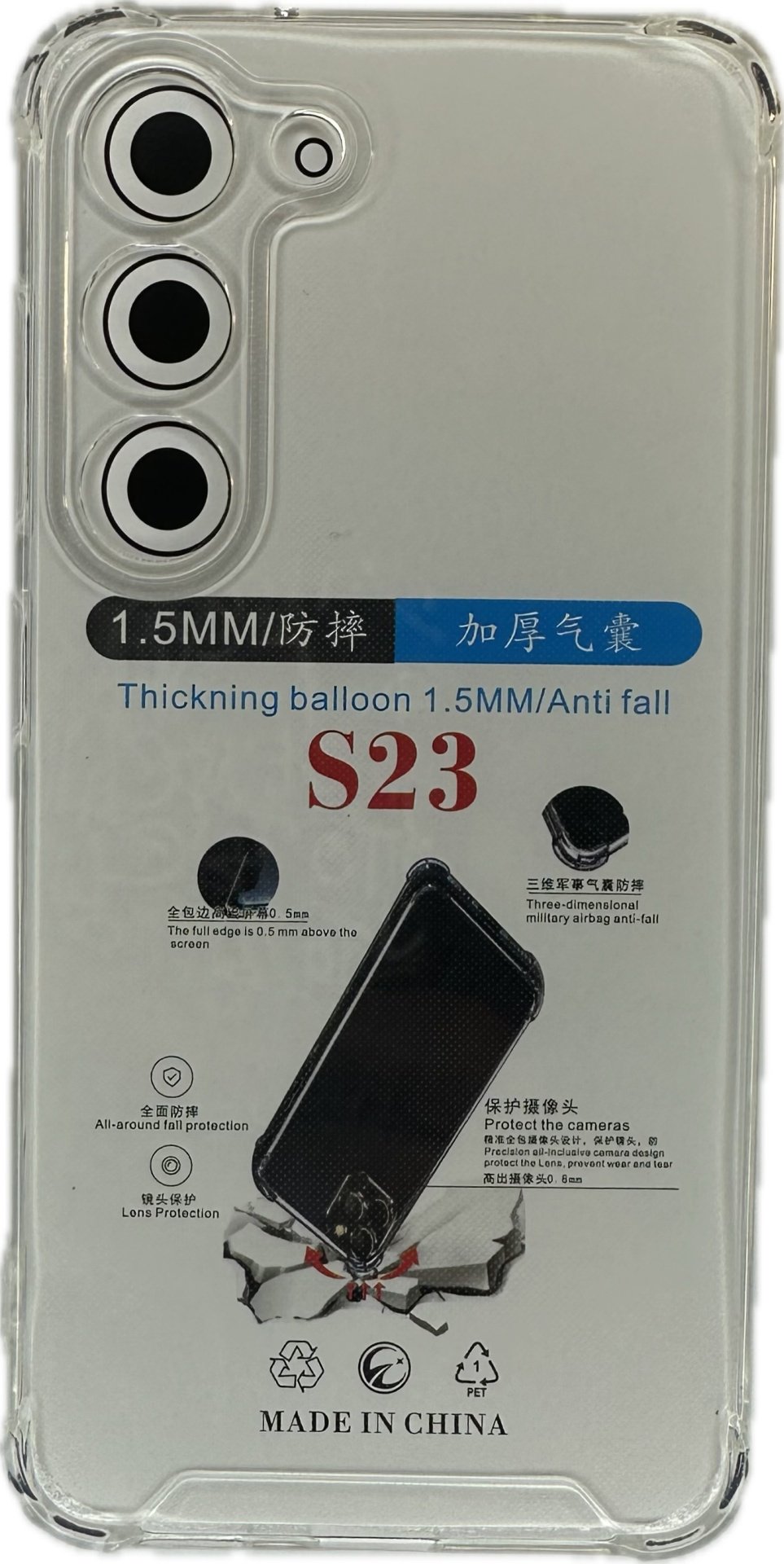 Чехол для Samsung Galaxy S23 прозрачный купить,273