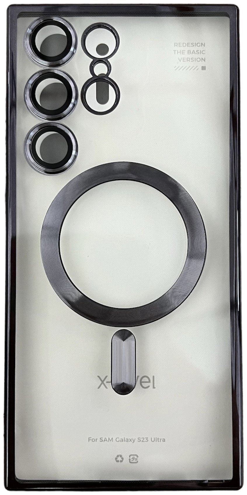 Чехол X-LEVEL для Samsung Galaxy S23 Ultra прозрачный купить,730