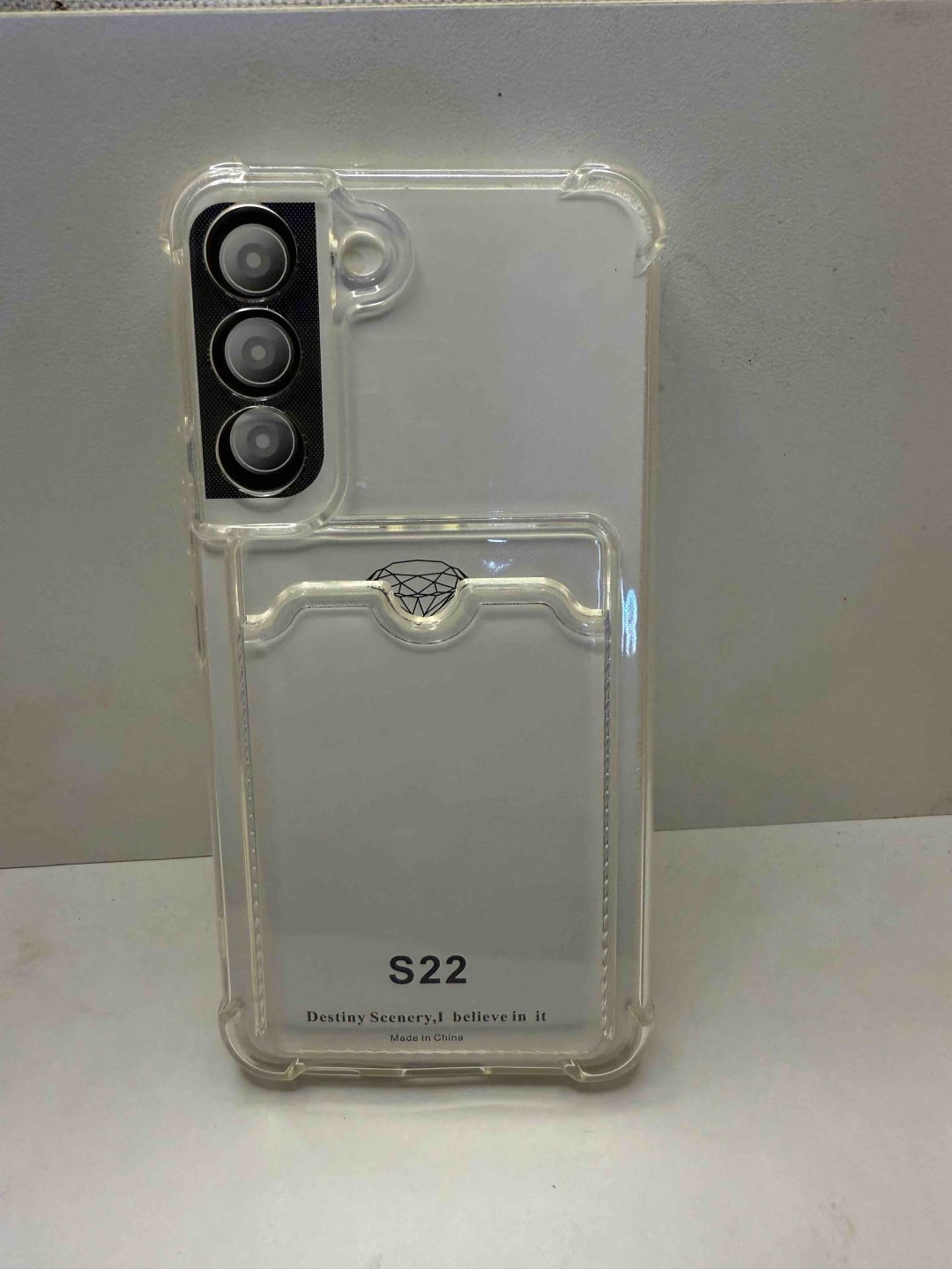 Чехол для Samsung Galaxy S22 прозрачный купить,770