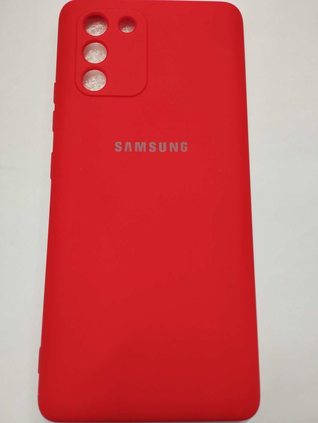Чехол для Samsung Galaxy S10 Lite красный купить,900
