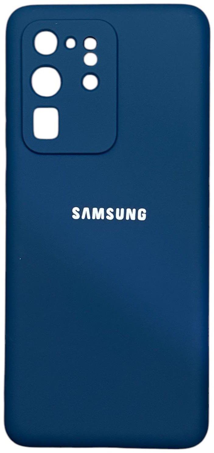 Чехол для Samsung Galaxy S20 Ultra синий купить,884