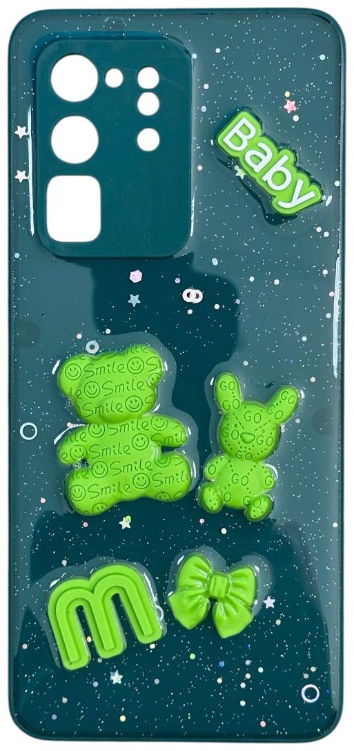 Чехол для Samsung Galaxy S20 Ultra зеленый купить,992