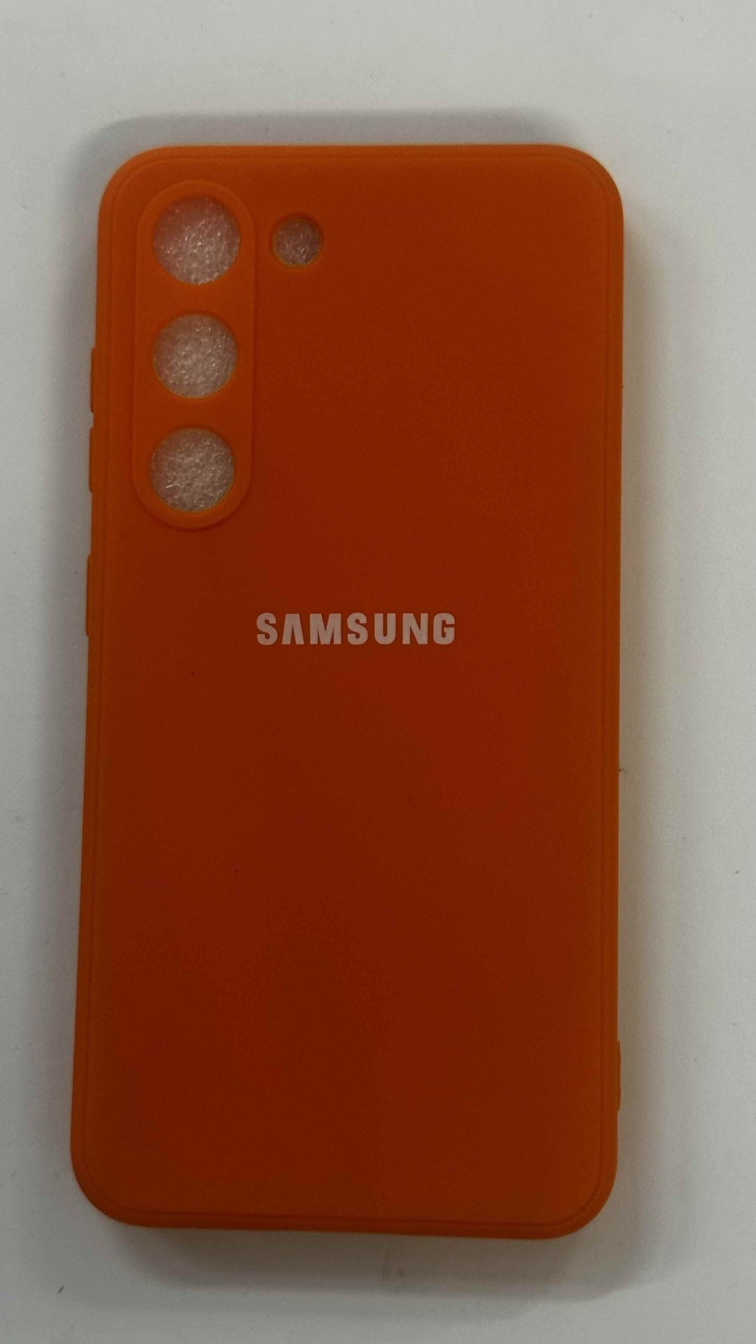 Чехол для Samsung Galaxy S23 оранжевый купить,999