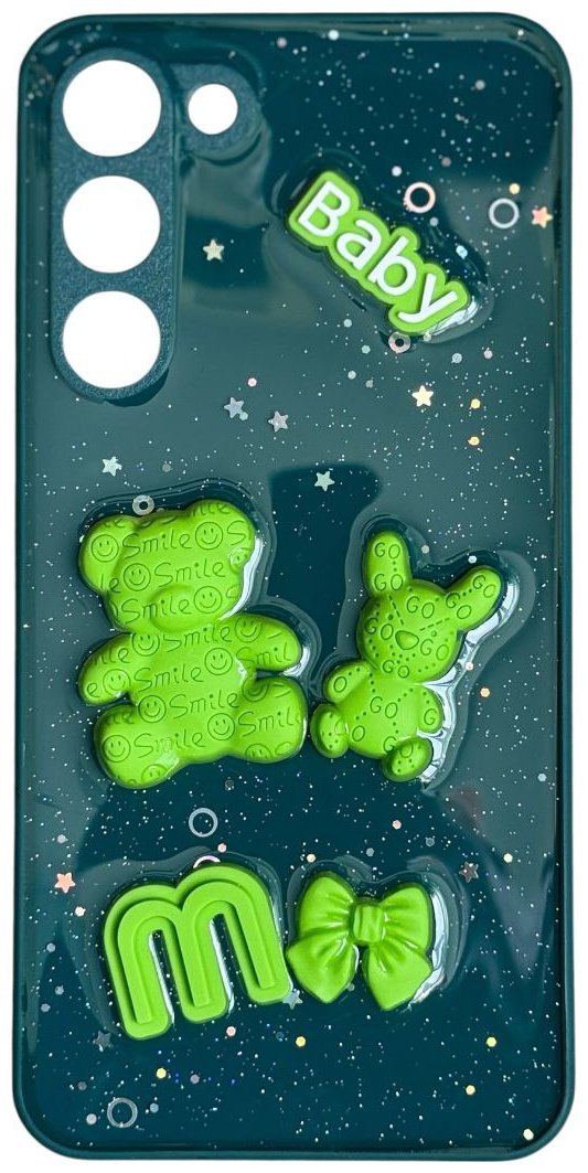 Чехол для Samsung Galaxy S23+ зеленый купить,992