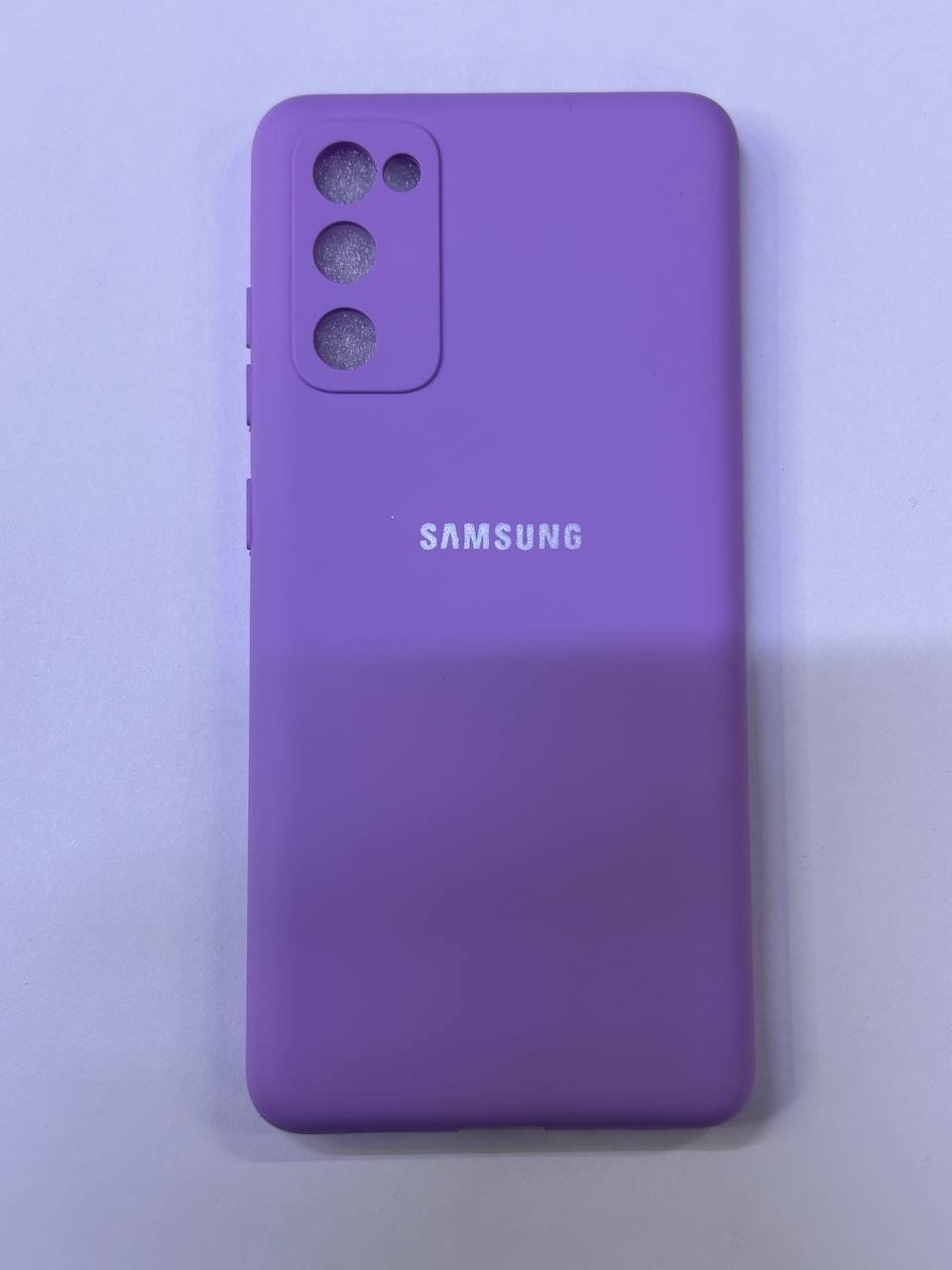 Чехол для Samsung Galaxy S20 FE сиреневый купить,882