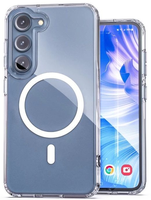Чехол для Samsung Galaxy S23 прозрачный купить,761