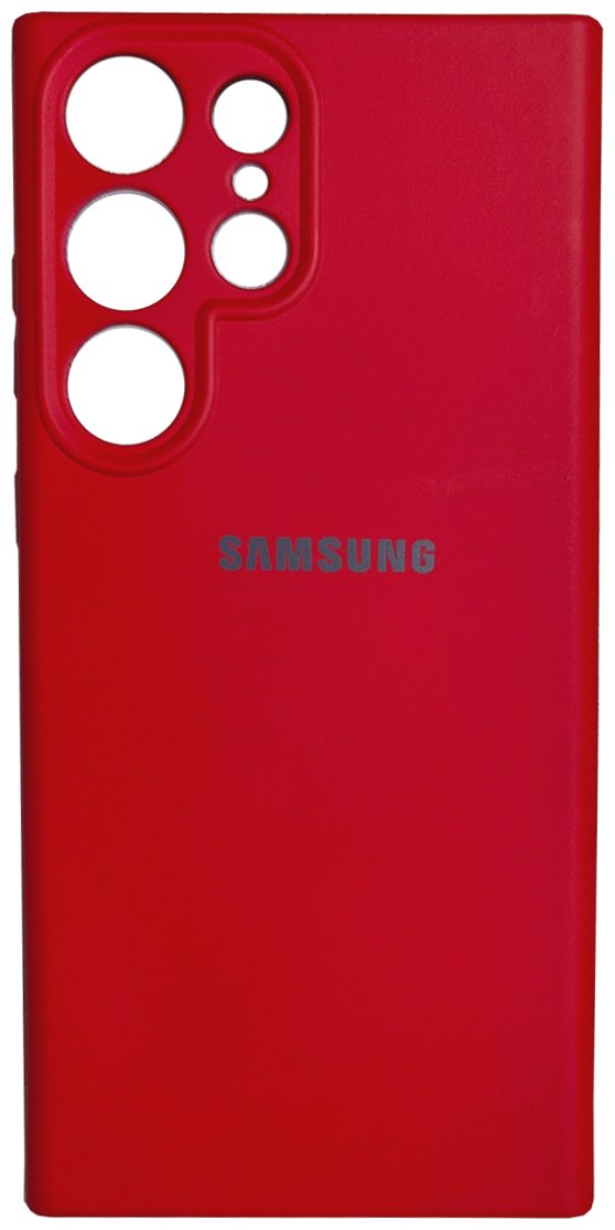 Чехол для Samsung Galaxy S23 Ultra красный купить,542