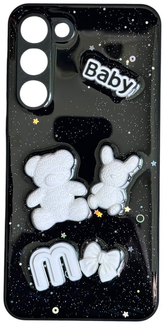 Чехол для Samsung Galaxy S23+ черный купить,992
