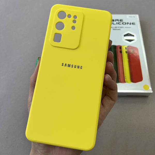 Чехол для Samsung Galaxy S20 Ultra желтый купить,999