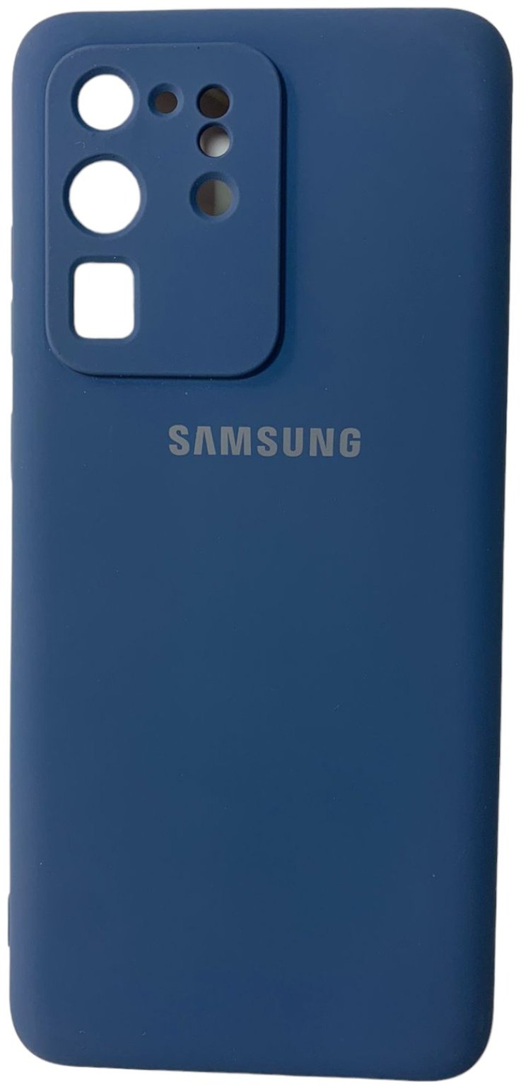 Чехол для Samsung Galaxy S20 Ultra синий купить,882