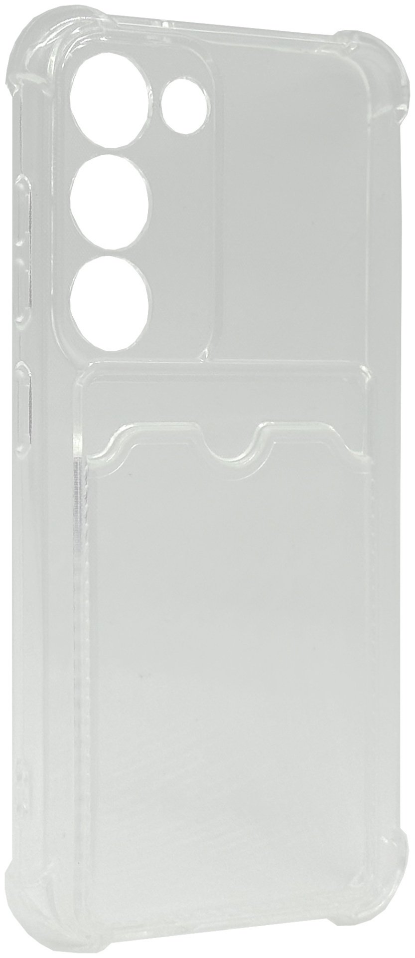 Чехол для Samsung Galaxy S23 прозрачный купить,360