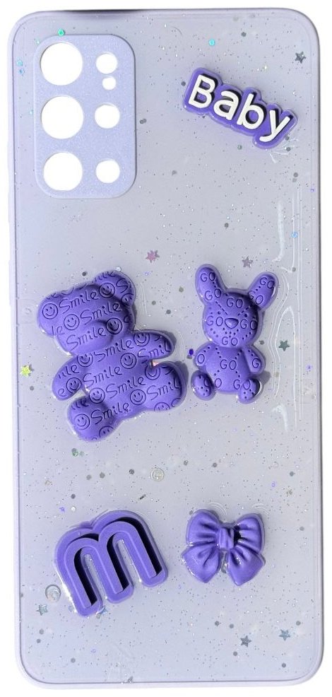 Чехол для Samsung Galaxy S20+ сиреневый купить,992