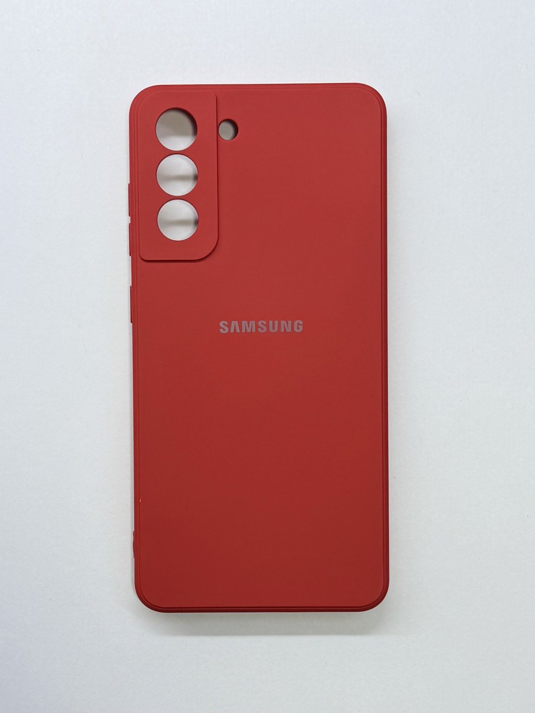 Чехол для Samsung Galaxy S21 FE красный купить,900