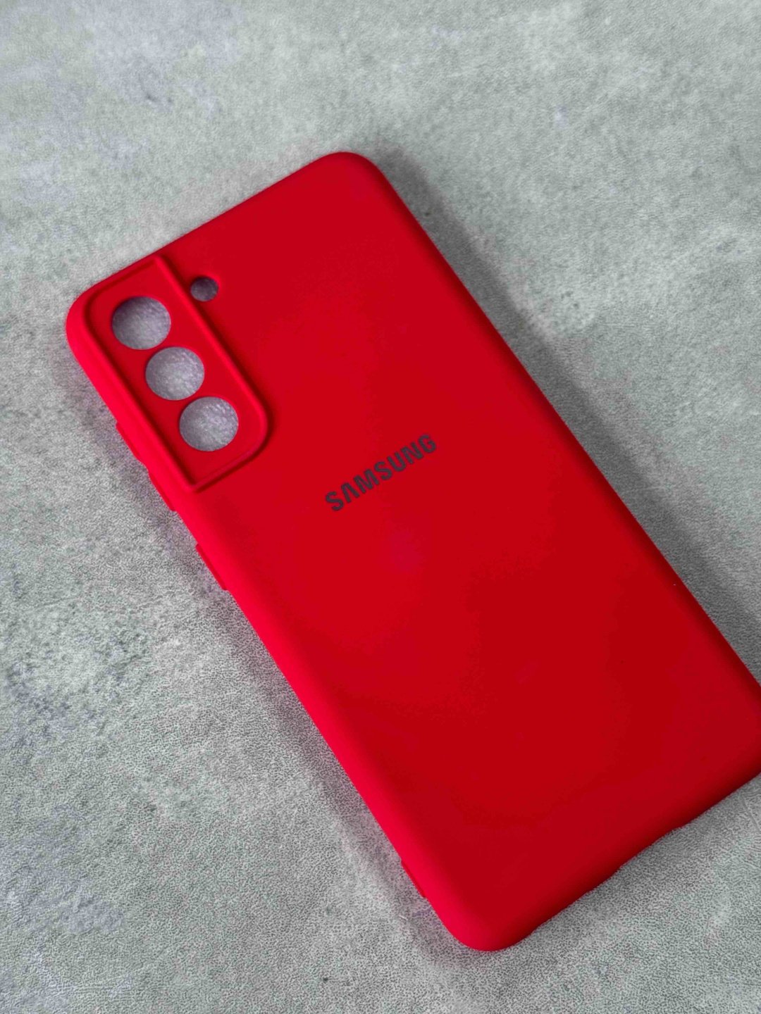 Чехол для Samsung Galaxy S21 FE красный купить,726