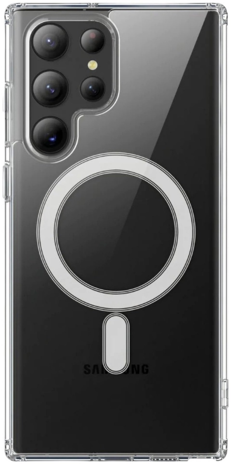 Чехол для Samsung Galaxy S24 Ultra прозрачный купить,647