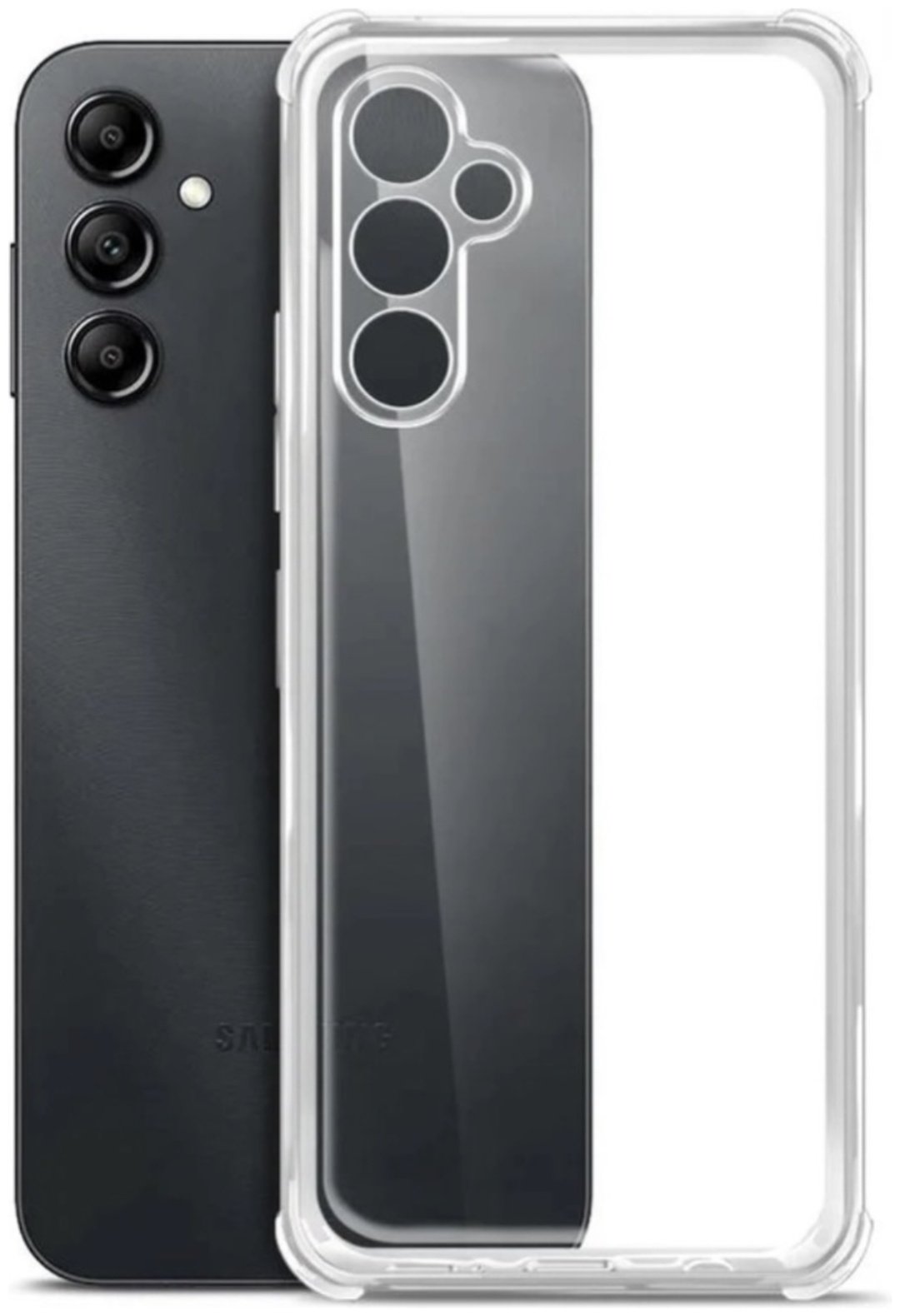 Чехол для Samsung Galaxy S23 FE прозрачный купить,730