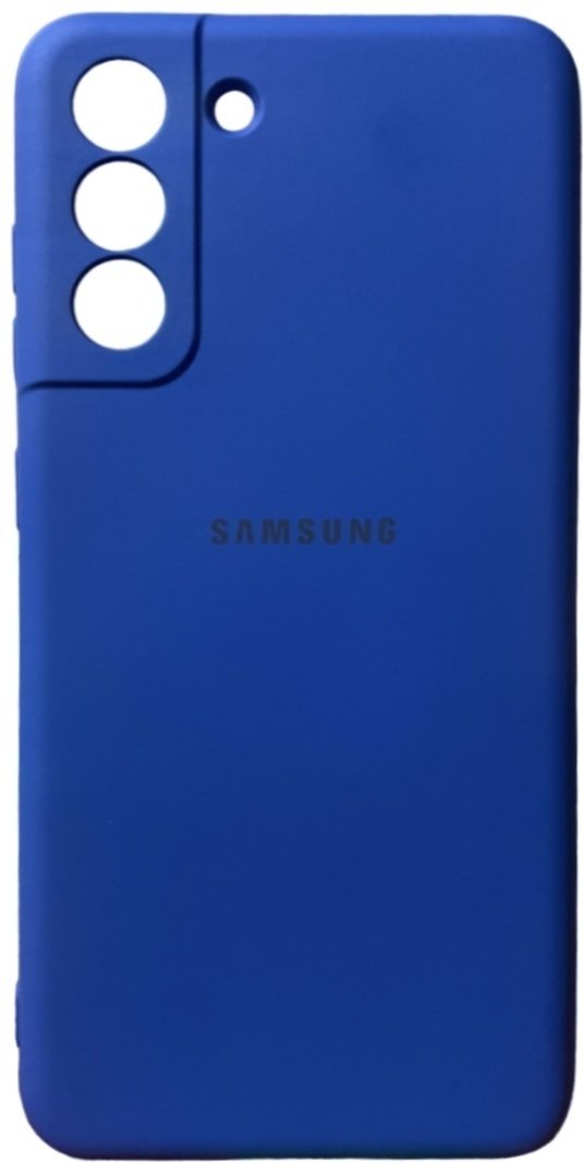 Чехол для Samsung Galaxy S21 FE синий купить,874