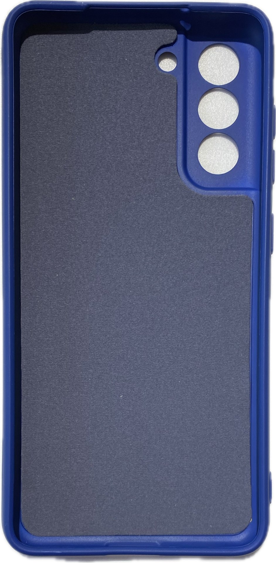 Чехол для Samsung Galaxy S21 FE синий купить,737