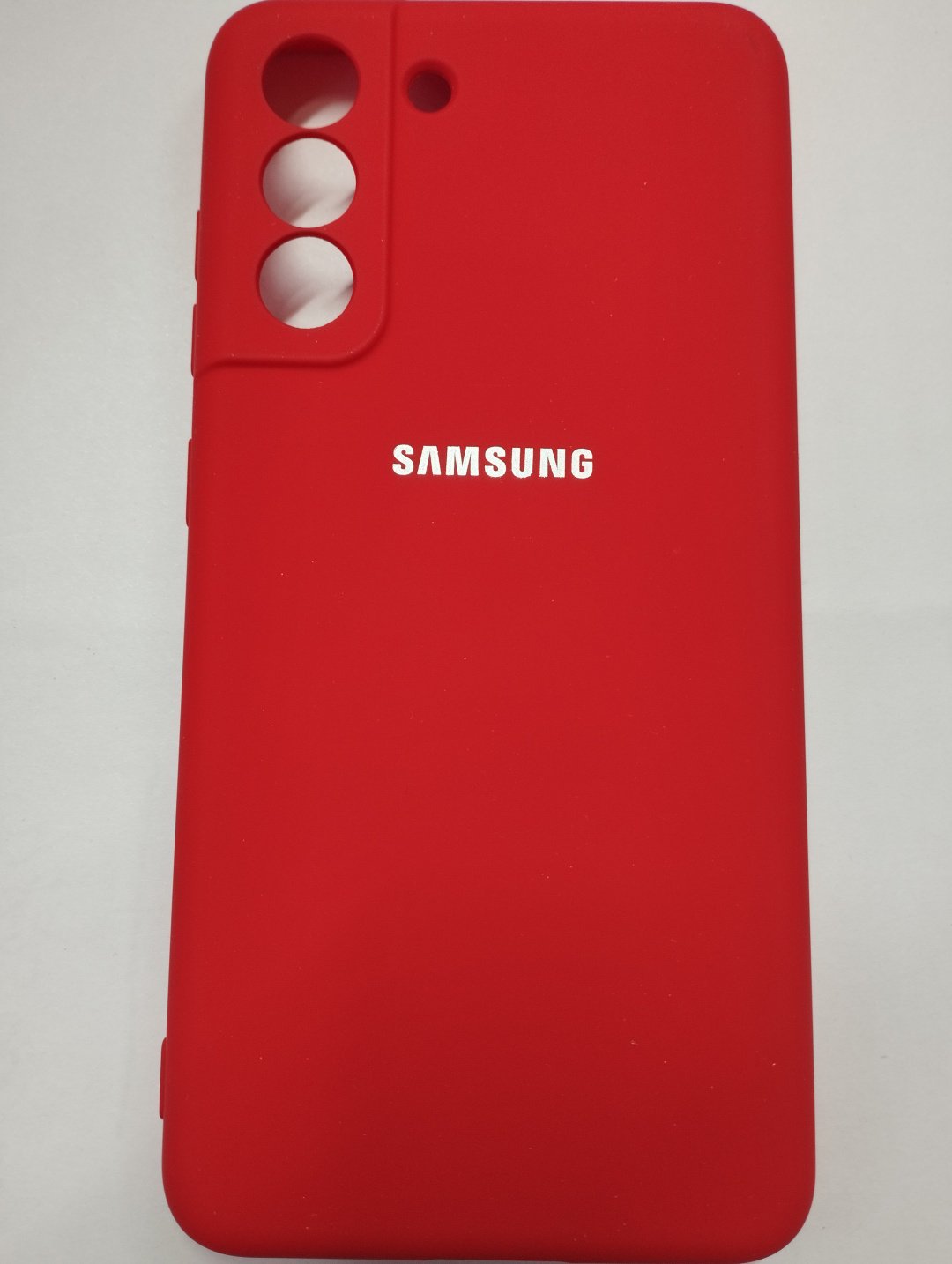 Чехол для Samsung Galaxy S21 FE красный купить,882