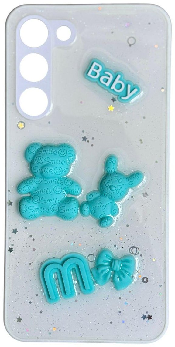 Чехол для Samsung Galaxy S21+ белый