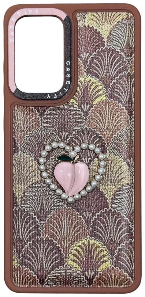 Чехол для Samsung Galaxy S24 коричневый
