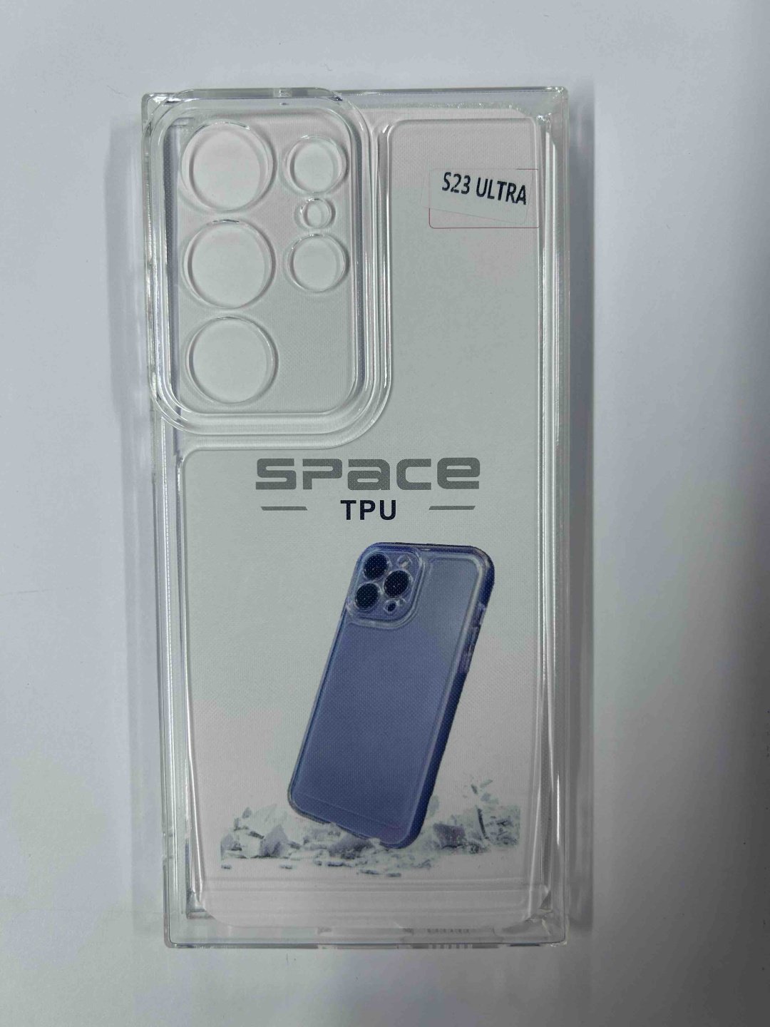 Чехол Space для Samsung Galaxy S23 Ultra прозрачный купить,898
