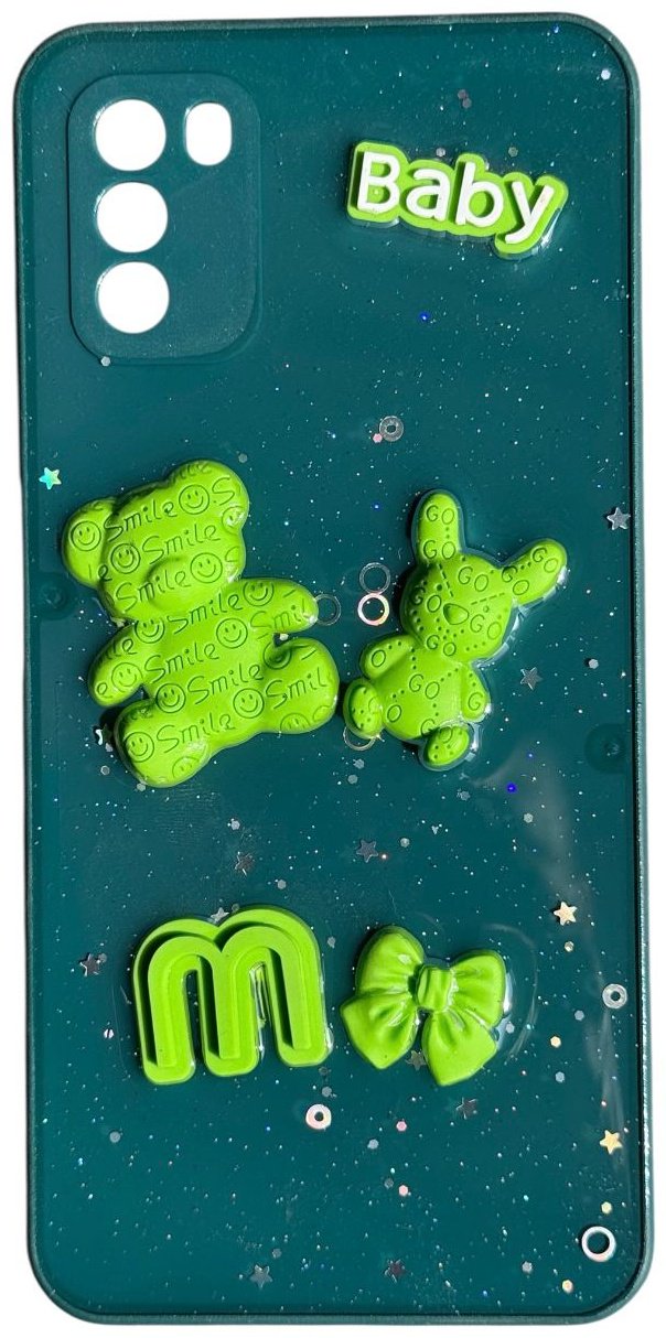 Чехол для Samsung Galaxy S22 зеленый купить,992