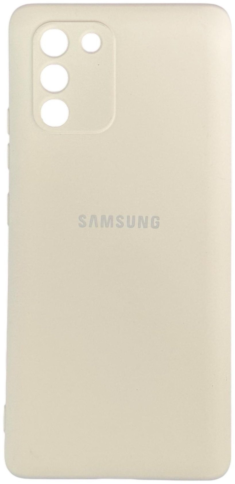 Чехол для Samsung Galaxy S10 Lite кремовый купить,900