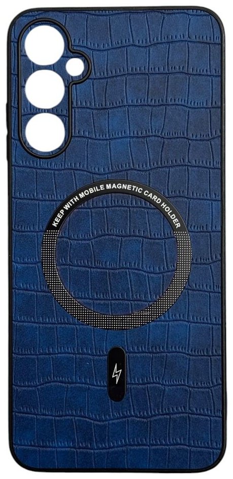 Чехол для Samsung Galaxy S23 FE синий купить,1850