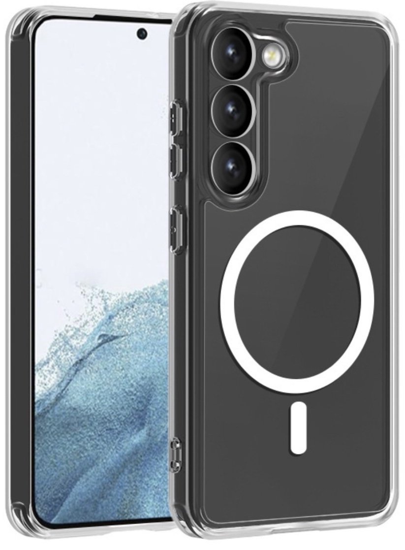 Чехол для Samsung Galaxy S24+ прозрачный купить,843