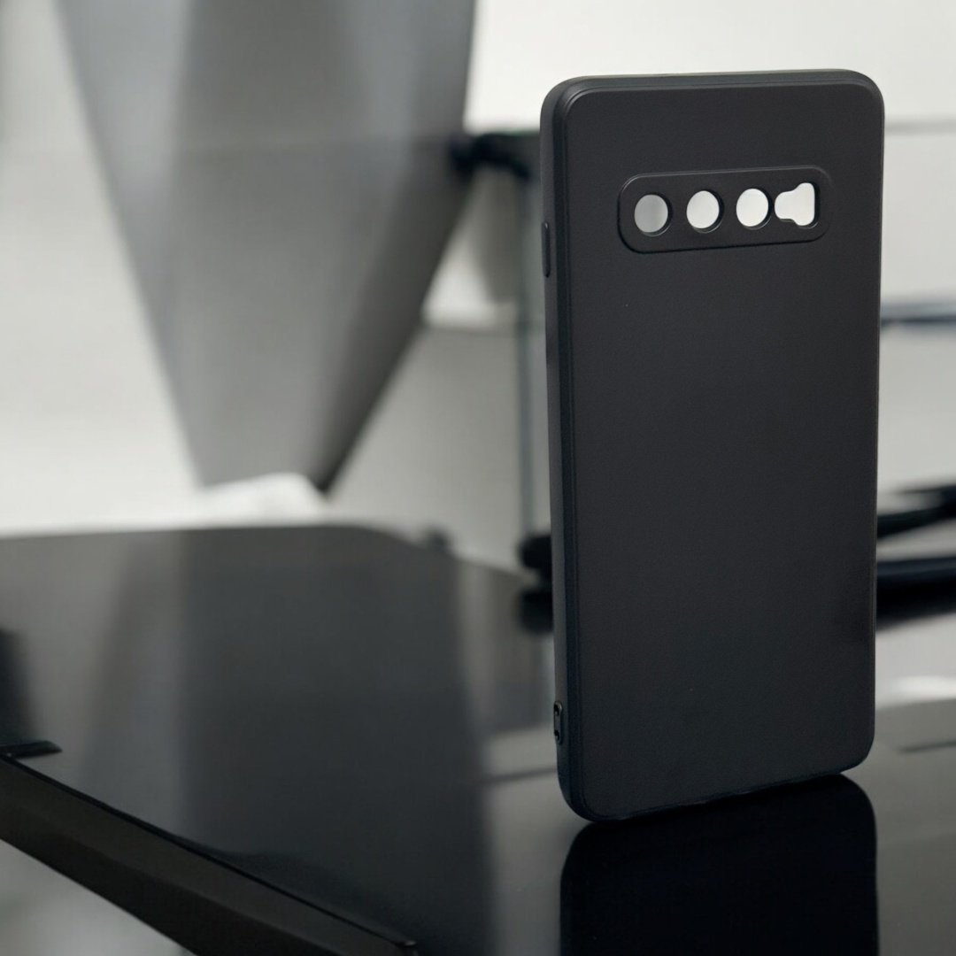 Чехол для Samsung Galaxy S10 черный купить,970