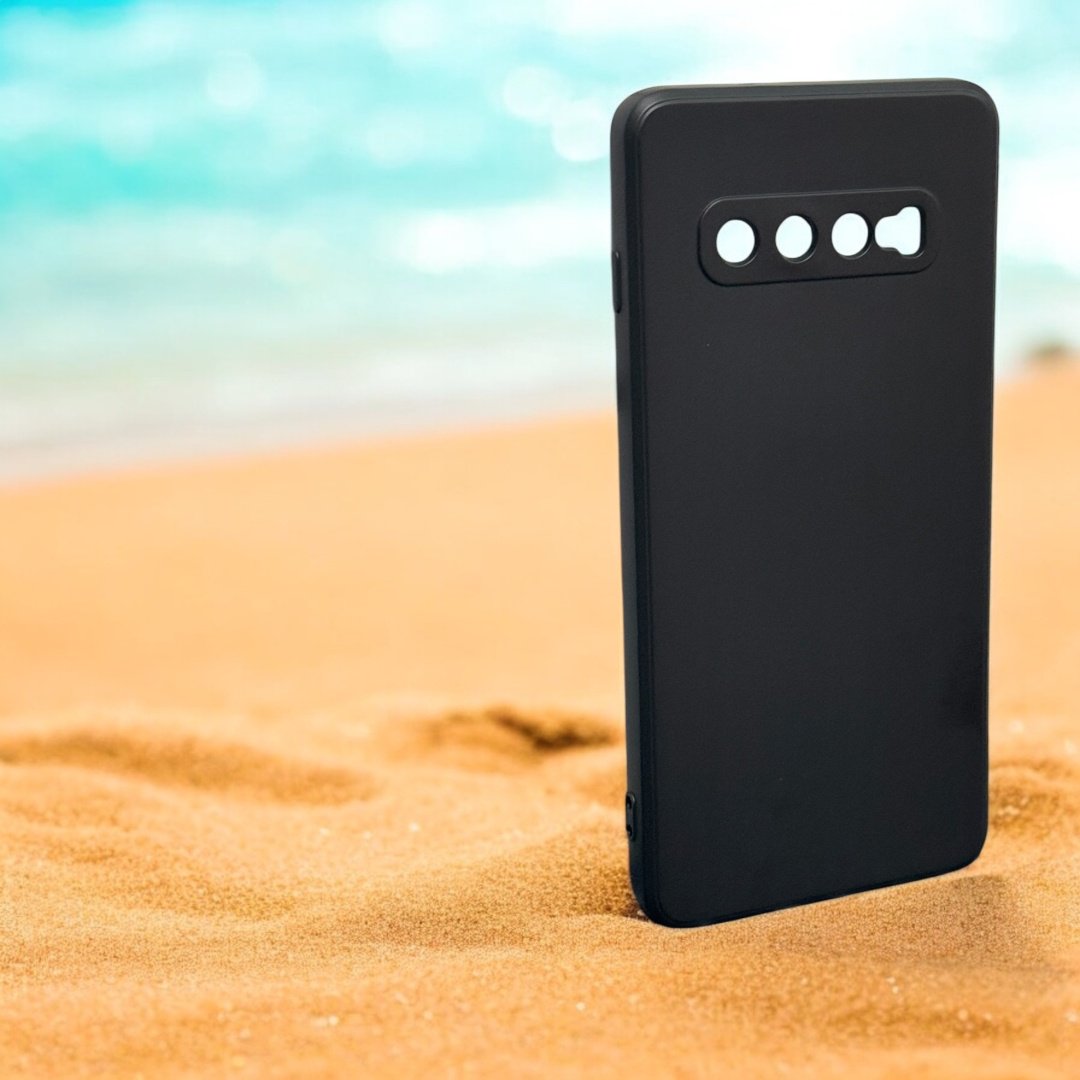 Чехол для Samsung Galaxy S10 черный купить,970