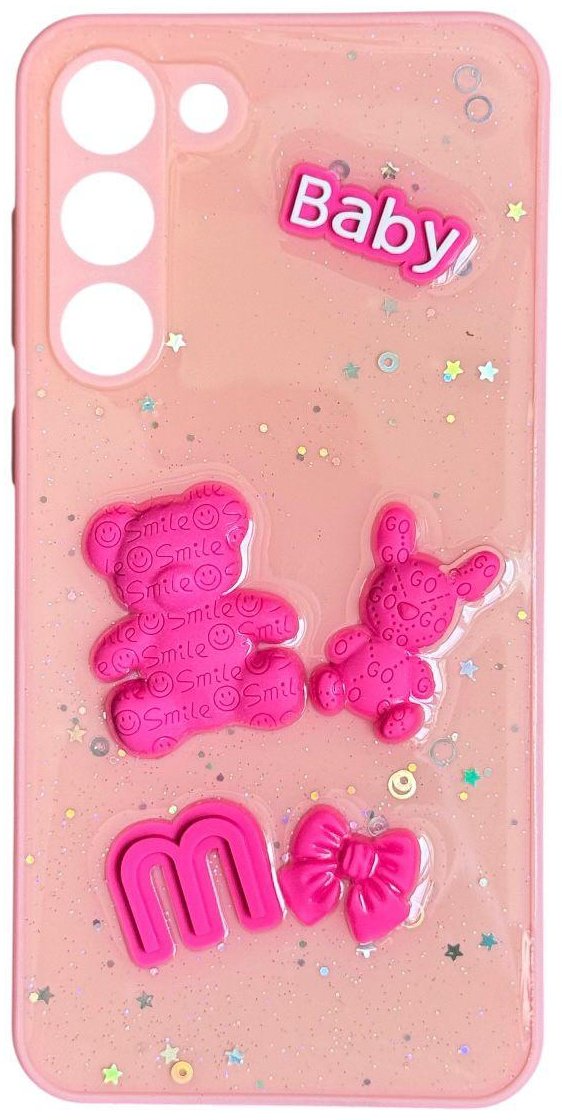 Чехол для Samsung Galaxy S21+ розовый купить,992