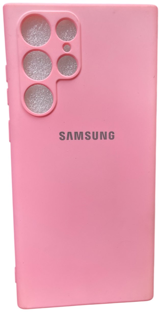 Чехол для Samsung Galaxy S22 Ultra розовый купить,599
