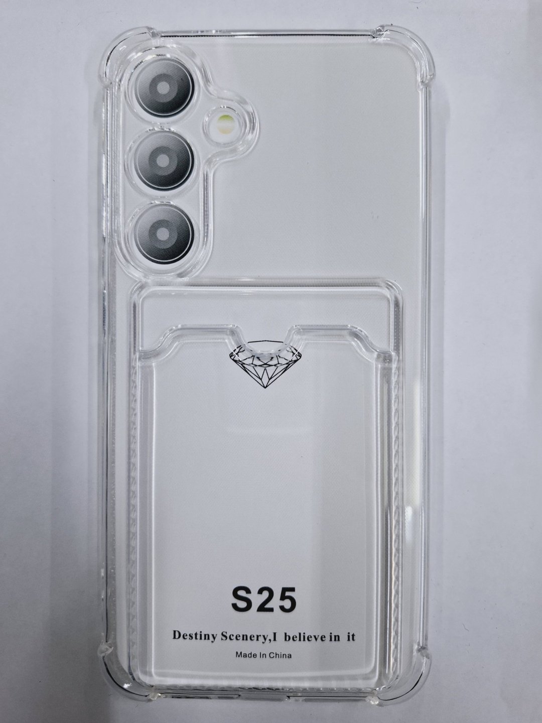 Чехол для Samsung Galaxy S25 прозрачный купить,750
