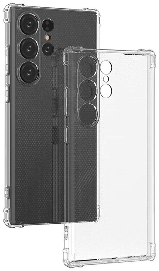 Чехол для Samsung Galaxy S23 Ultra прозрачный купить,739