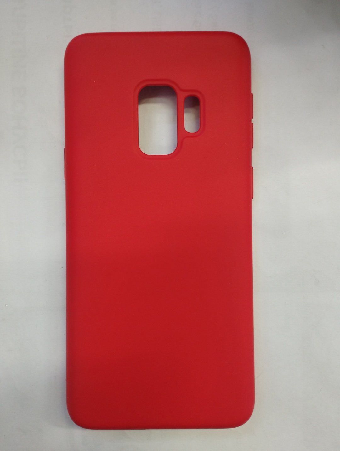 Чехол для Samsung Galaxy S9 красный купить,1552