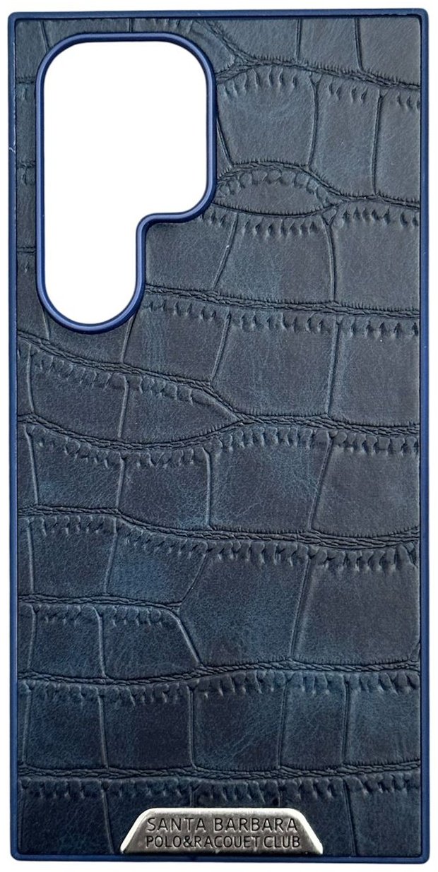 Чехол Santa Barbara для Samsung Galaxy S24 Ultra синий купить,1900