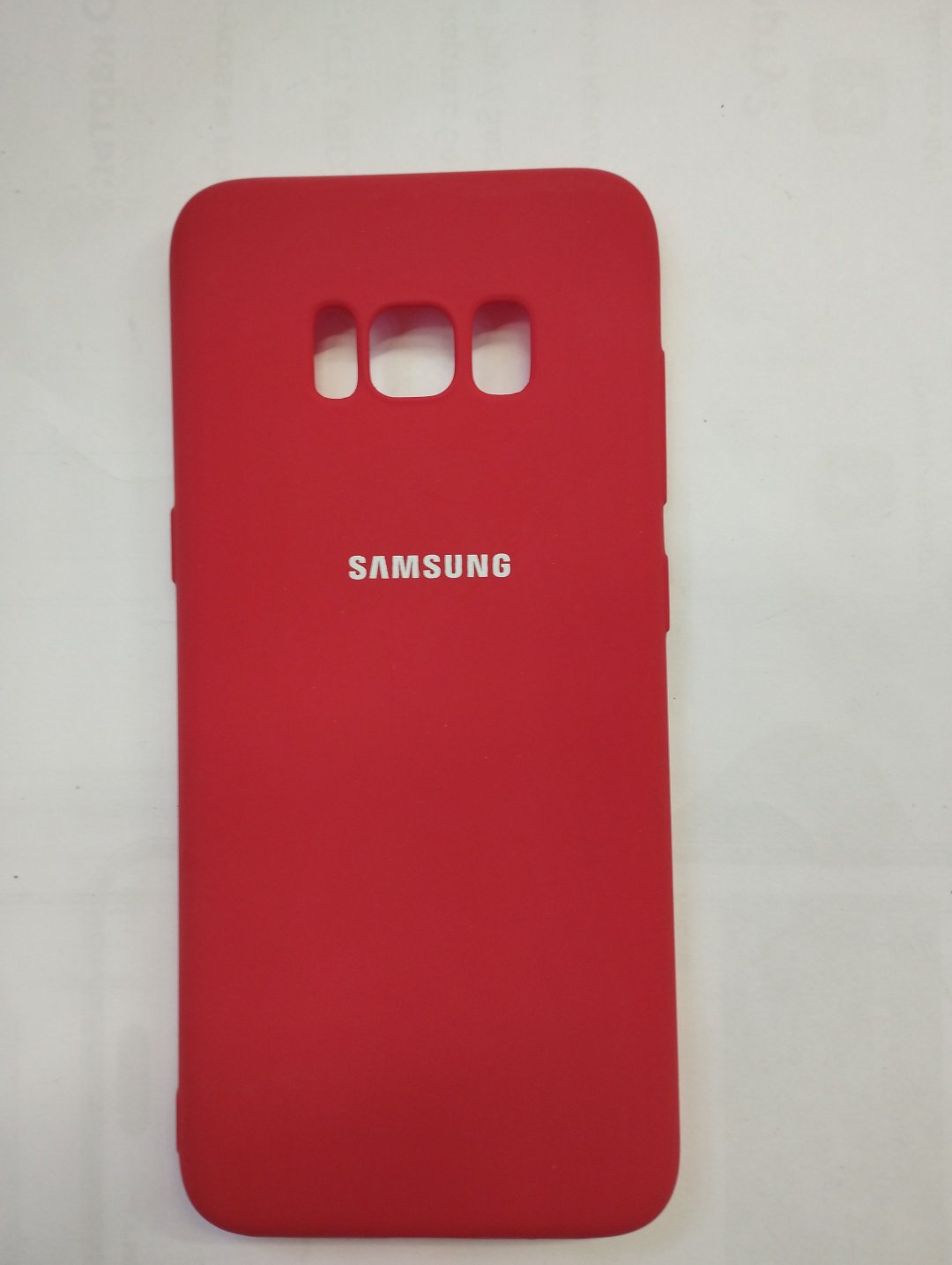 Чехол для Samsung Galaxy S8 красный купить,900