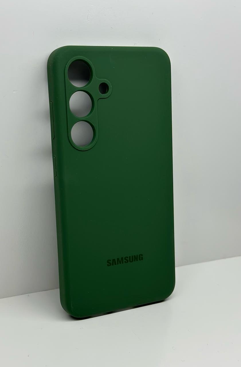Чехол для Samsung Galaxy S24 темно-зеленый купить,882