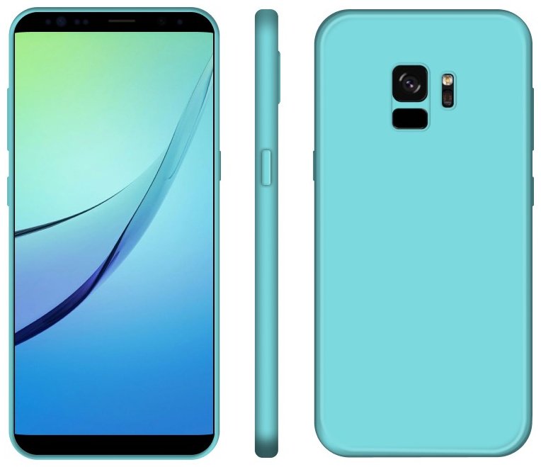 Чехол BAIKO для Samsung Galaxy S9 бирюзовый купить,900