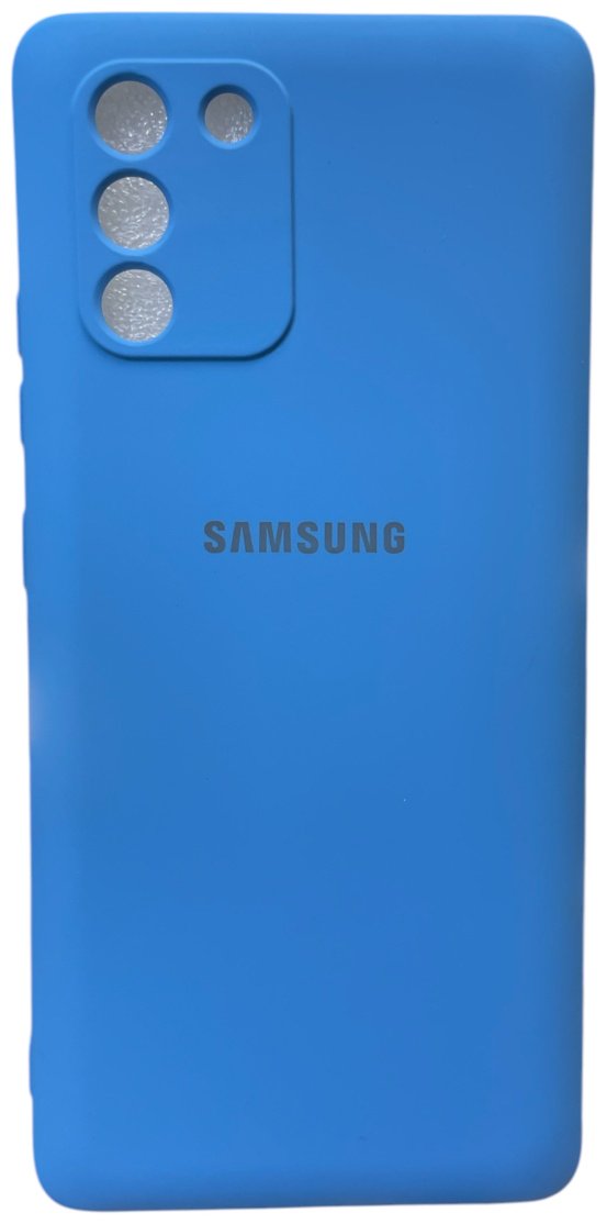 Чехол для Samsung Galaxy S10 Lite синий купить,970