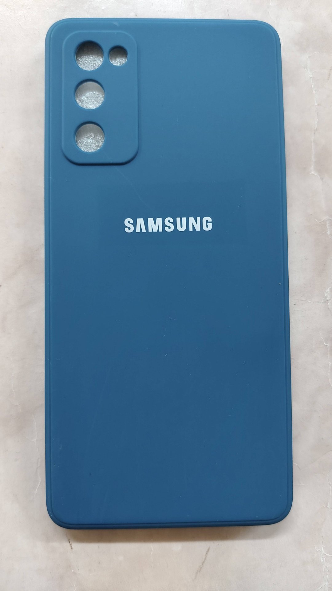 Чехол для Samsung Galaxy S20 FE синий купить,900