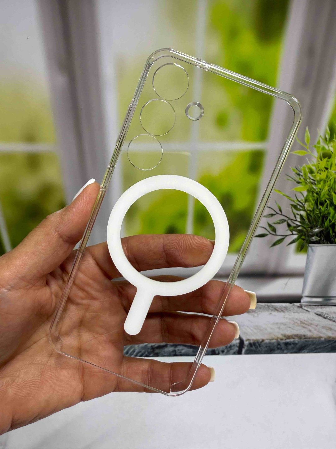Чехол для Samsung Galaxy S25 прозрачный купить,870